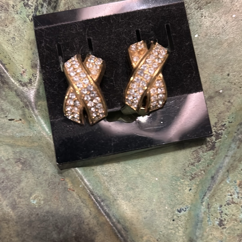 Christian Dior Clip Earrings